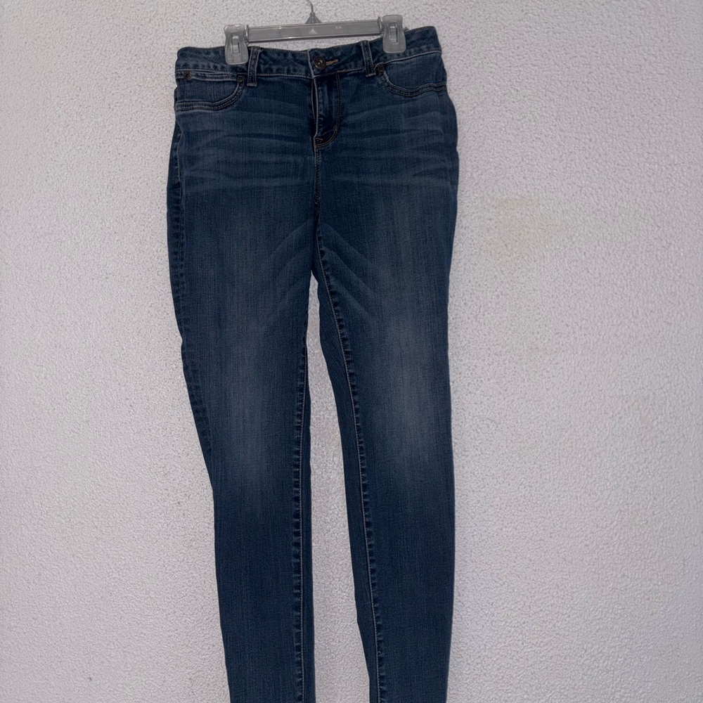 Maurices Dark Blue Skinny Jeans